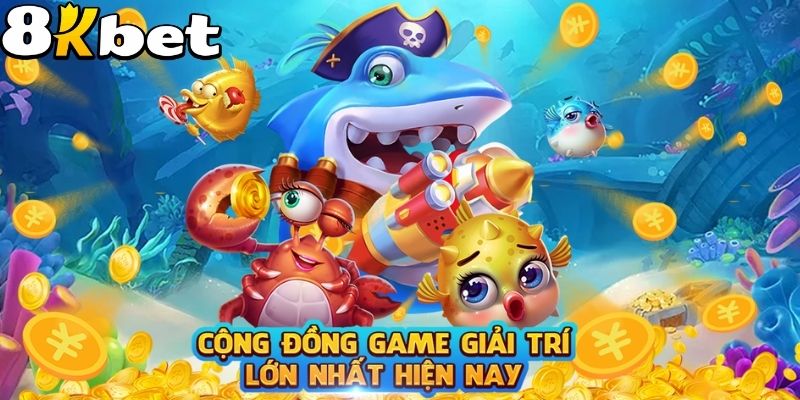 Bắn cá 8KBET có hệ thống súng cực kỳ đa dạng